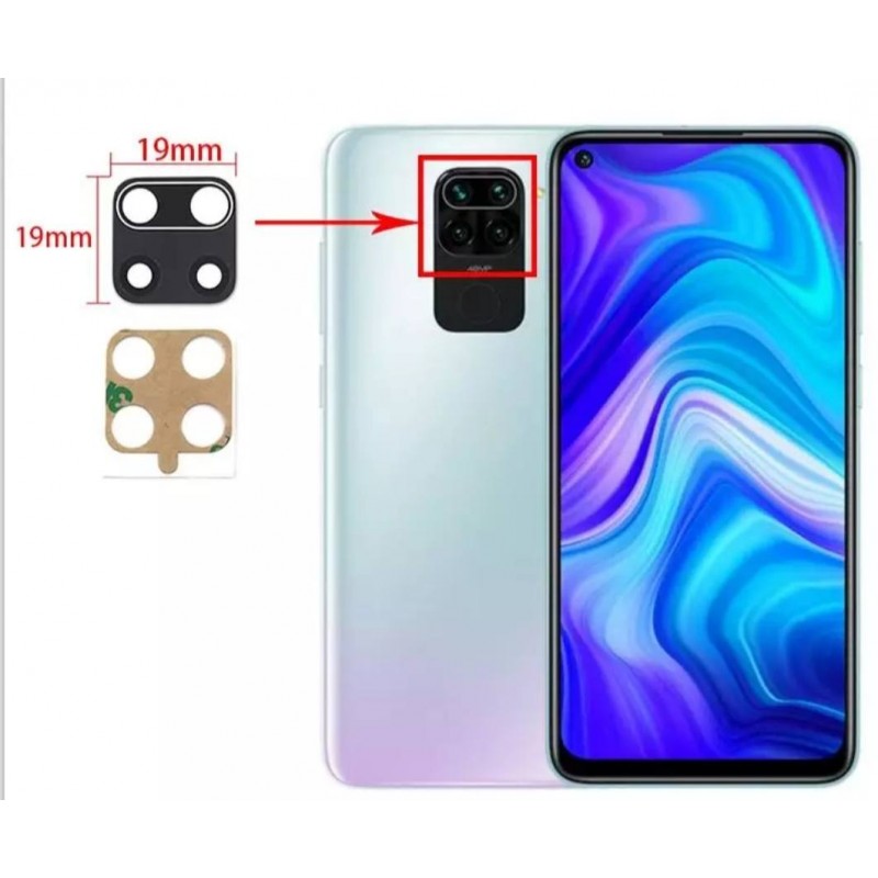 LENTE DE CÁMARA REDMI NOTE 9/9s/9pro