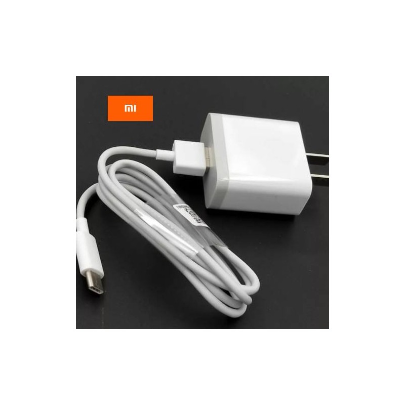 CARGADOR Y CABLE 18 WTS XIAOMI